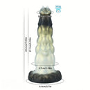 7.95in Hands-Free Monster Silicone Dildo With Strong Suction Cup