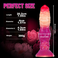 7.95in Top Quality Silicone Ombre Dildo For Men Women