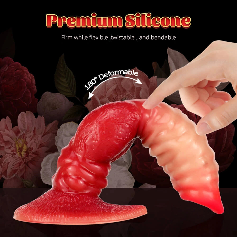 7.95in Top Quality Silicone Ombre Dildo For Men Women