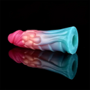 7.99in Anatomy Soft Silicone Reusable Spiked Cock Sleeve Male Dildo