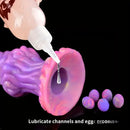 7.99in Luminous Ovipositor Silicone Dildo For Anal Vaginal Stimulation