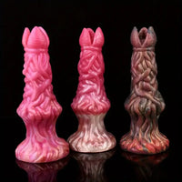 7.99in Silicone Soft Big Knot Alien Ovipositor Dildo For Women Lay Eggs