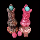 7.99in Silicone Soft Big Knot Alien Ovipositor Dildo For Women Lay Eggs