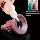 7.99in Silicone Soft Big Knot Alien Ovipositor Dildo For Women Lay Eggs