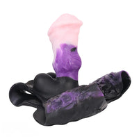 7.99in Silicone Strap on Wearable Hollow Dildo Panty Fantasy Soft Cock Toy