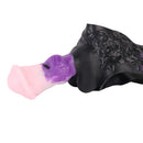 7.99in Silicone Strap on Wearable Hollow Dildo Panty Fantasy Soft Cock Toy