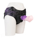 7.99in Silicone Strap on Wearable Hollow Dildo Panty Fantasy Soft Cock Toy