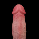 7.99in Wearable Silicone Lifelike Dildo Pants Real Skin Hollow Cock Sleeve