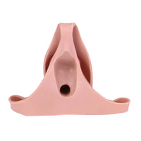 7.99in Wearable Silicone Lifelike Dildo Pants Real Skin Hollow Cock Sleeve