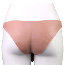 7.99in Wearable Silicone Lifelike Dildo Pants Real Skin Hollow Cock Sleeve