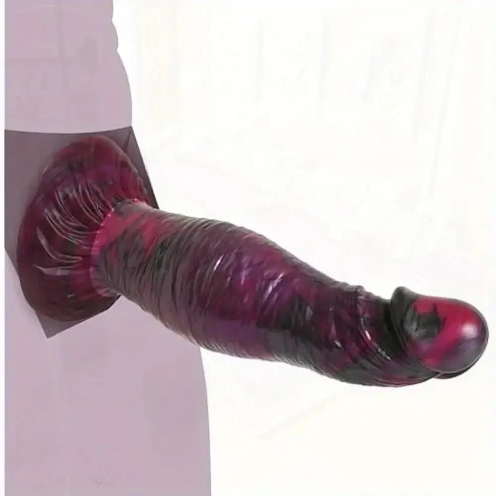 7.9in Monster Dildo For Beginners Odd Silicone Dildo For Hands-Free Play