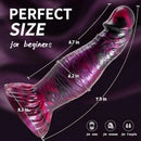 7.9in Monster Dildo For Beginners Odd Silicone Dildo For Hands-Free Play
