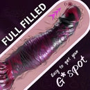 7.9in Monster Dildo For Beginners Odd Silicone Dildo For Hands-Free Play