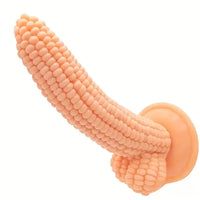 7.9in Real Vegetable Corn Dildo For Women Vaginal Sex Pleasure