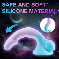 7.9in Silicone Soft Female Prostate Dildo Massage Adult Sex Toy