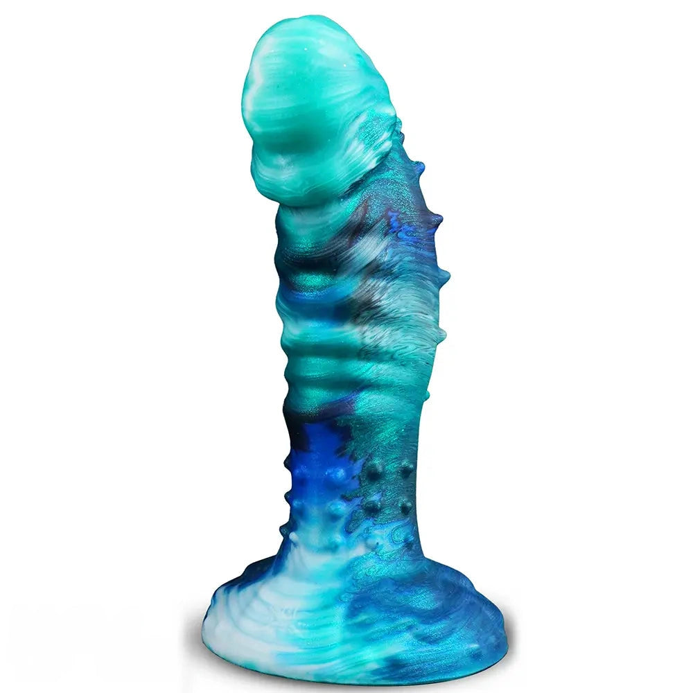 7.9in Spiked Monster Silicone Soft Dildo Pleasure Toy For Men Women