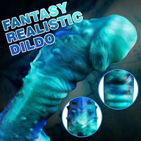 7.9in Spiked Monster Silicone Soft Dildo Pleasure Toy For Men Women