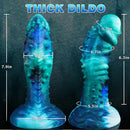 7.9in Spiked Monster Silicone Soft Dildo Pleasure Toy For Men Women