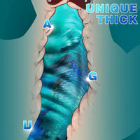 7.9in Spiked Monster Silicone Soft Dildo Pleasure Toy For Men Women