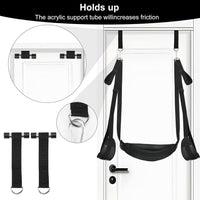 BDSM Sex Swing Bondage Slave Soft Plush Sex Slings with Adjustable Restraints for Couple