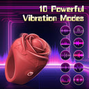 Rose Mini Vibrator Clitoral Nipple Stimulator for Couple flirting