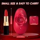 Rose Mini Bullet Finger Vibrators For Nipple Clitoral Stimulation