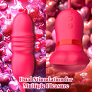 Big Mouth 5 In 1 Mouth Suction Clitoris Thrusting G-spot Vibrator