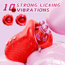 Omysky Rose Muncher - Mouth Biting Tongue Licker Clitoral Vibrator