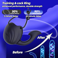 3 In 1 APP-Controlled Vibrating Cock Ring