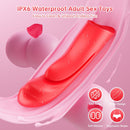 2 in 1 Flexible Finger Sleeve Clit G Spot Nipple Vibrator