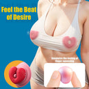 Heart-shaped Vibrating Nipple Clamps