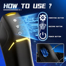 Auto 5 Sucking 10 Vibrating Male Masturbator Sex Toy