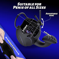 3 In 1 APP-Controlled Vibrating Cock Ring