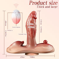 Sit and Ride Thrusting G Spot Clit Dildo