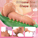 9.06in Thrusting Monster Snail Dildo Vibrator with 3 Thrusting & 9 Vibrating Modes