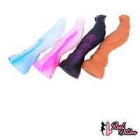 10.8in Rooster Shape Fantasy Large Silicone Soft Dildo For Anus Stimulation