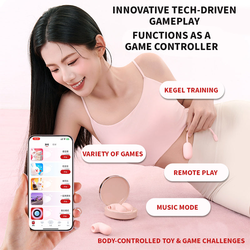 PUPU App-Controlled Suction & Vibrating Egg