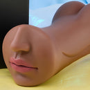 1.41Lbs 3-in-1 Pocket Pussy Realistic Mouth Vagina and Tight ass Male Penis Stroker