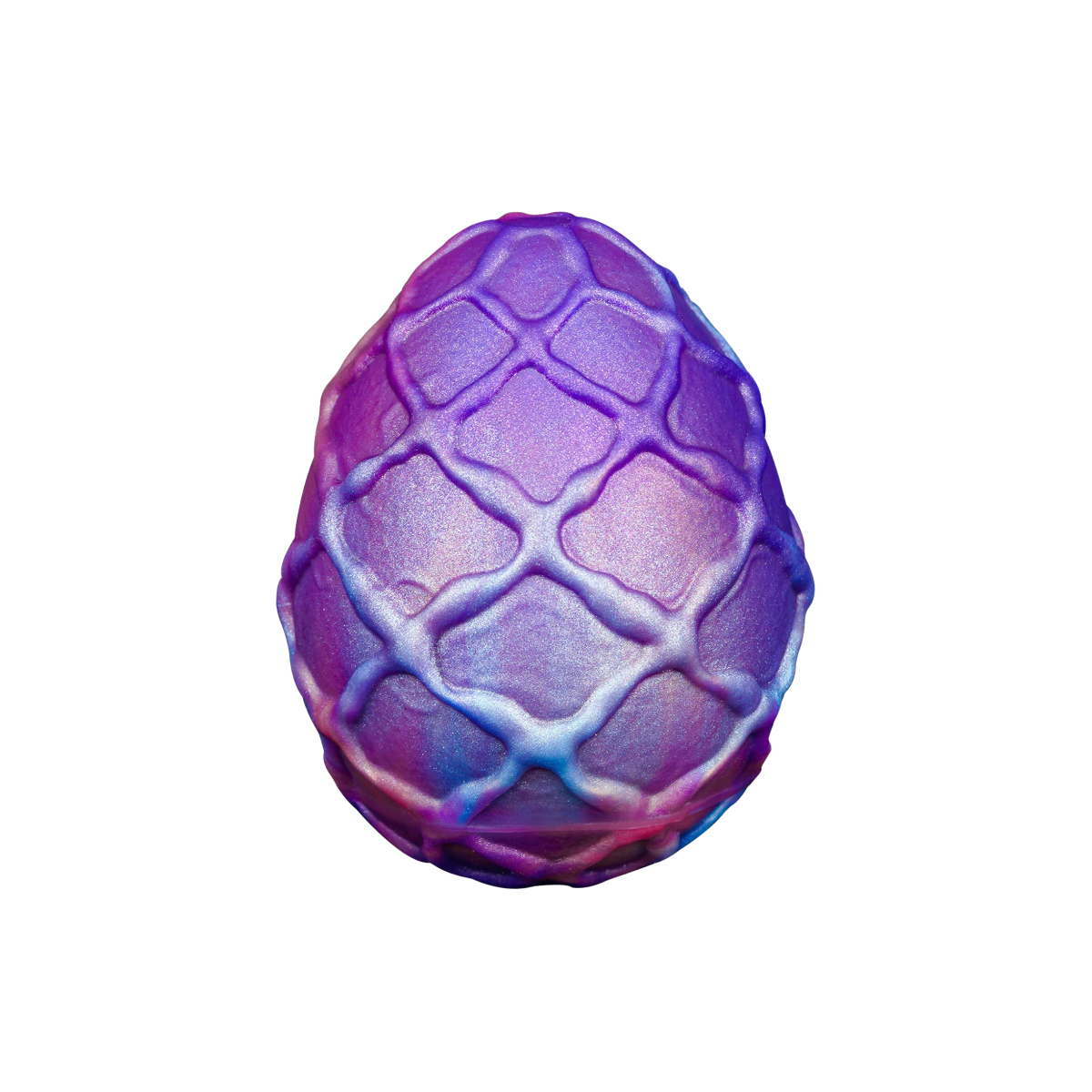Textured Dragon Egg Silicone Anal Traction Plug