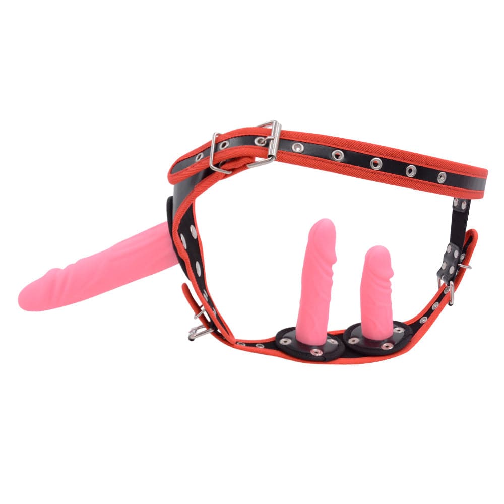 Wearable Removable Silicone G-Spot Stimulating Penis Dildo