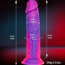 7in 8.2in 9.1in 10in 12in 13in Silicone Soft Big Dildo For Female Sex
