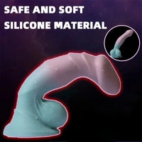 7in 8in 13in Fantasy Liquid Silicone Big Dildo Flexible Stimulator Adult Novelty