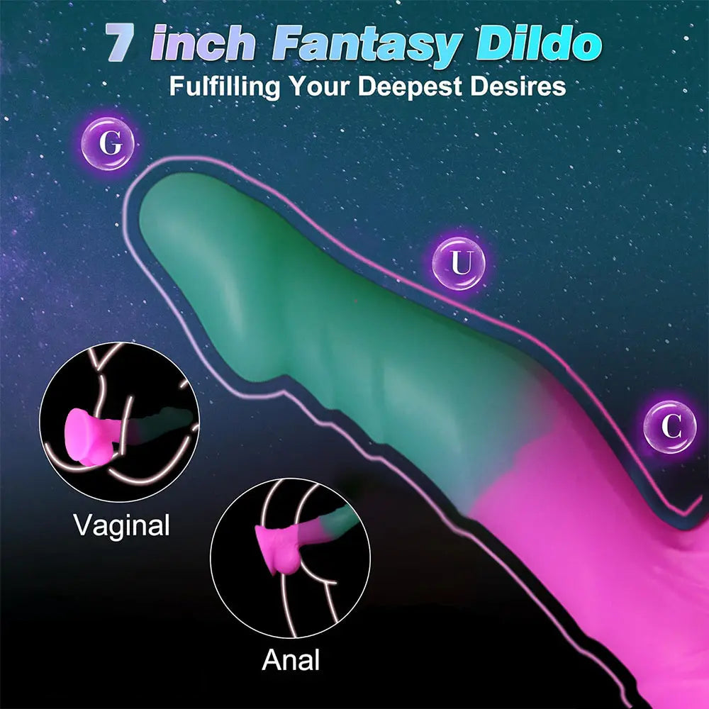 7in 8in 13in Fantasy Liquid Silicone Big Dildo Flexible Stimulator Adult Novelty