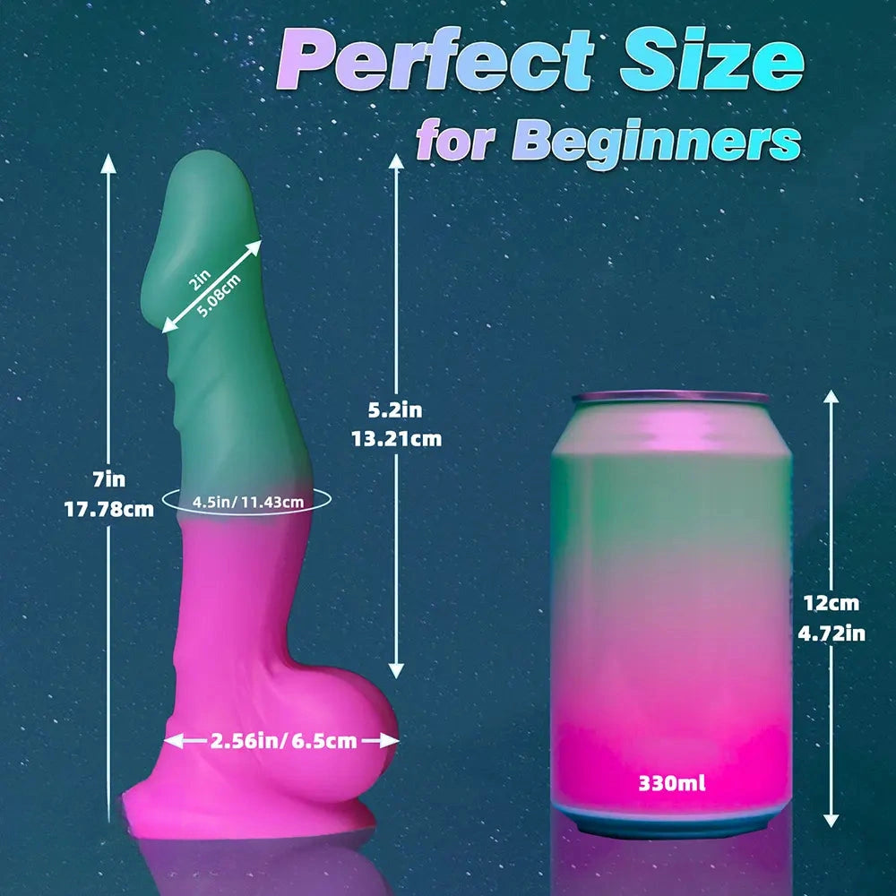 7in 8in 13in Fantasy Liquid Silicone Big Dildo Flexible Stimulator Adult Novelty