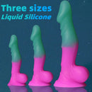 7in 8in 13in Fantasy Liquid Silicone Big Dildo Flexible Stimulator Adult Novelty