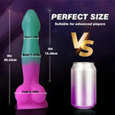 7in 8in 13in Fantasy Liquid Silicone Big Dildo Flexible Stimulator Adult Novelty