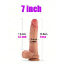 7in 8in 9in 10in Super Real Skin Soft Silicone Big Dildo For Anus Clit