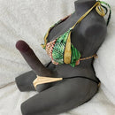 7in Ebony Dildo 22lb Realistic Shemale Sex Doll Torso Sex Toy Masturbator