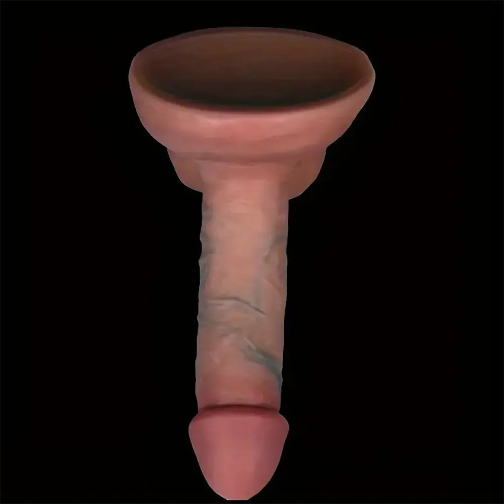 7in Flesh-Like Dildo G-Spot Anal Stimulation Vaginal Massage Adult Toy