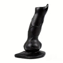 7in Real Animal Dog Knot Dildo Penis Anal Expander For Anus Stimulation